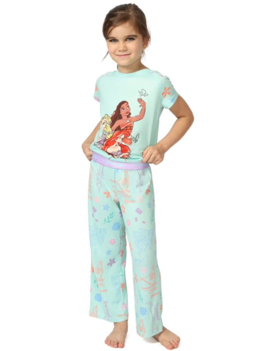 Disney Princess 2 Piece Pajama Set